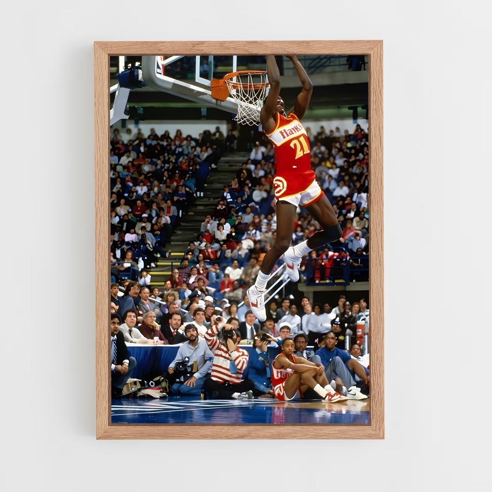 Poster Vol Électrisant – affiche Basketball (vue 4)